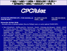 Tablet Screenshot of cpcrulez.fr